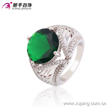 Xuping Latest Cool Design with CZ Big Stone Custom Aqeeq Jewelry Rings -13664